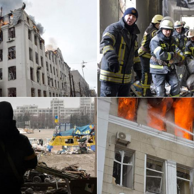 Prizori iz Harkiva nakon ruskog napada
