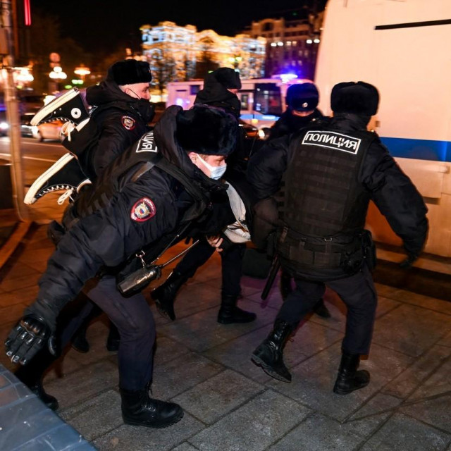 Prosvjed tijekom kojeg je uhićen Judin
