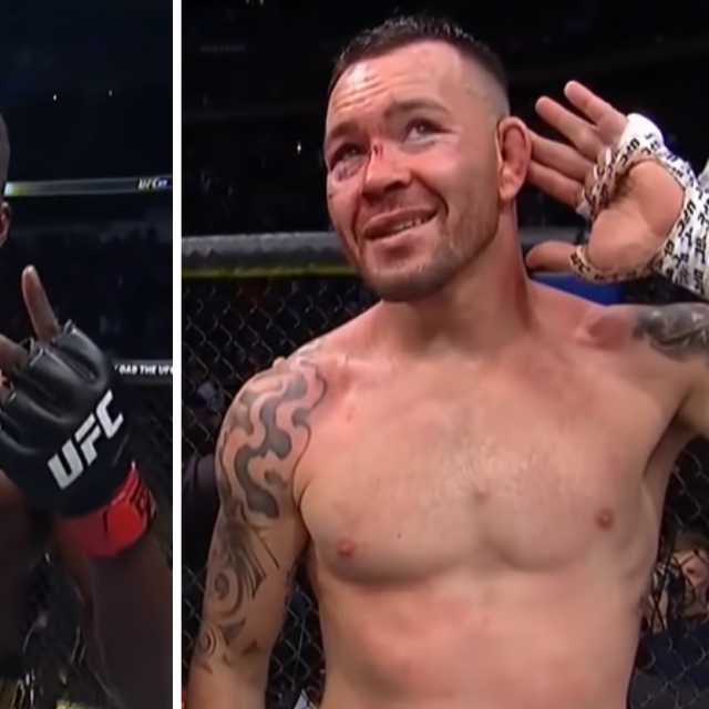 Israel Adesanya i Colby Covington
