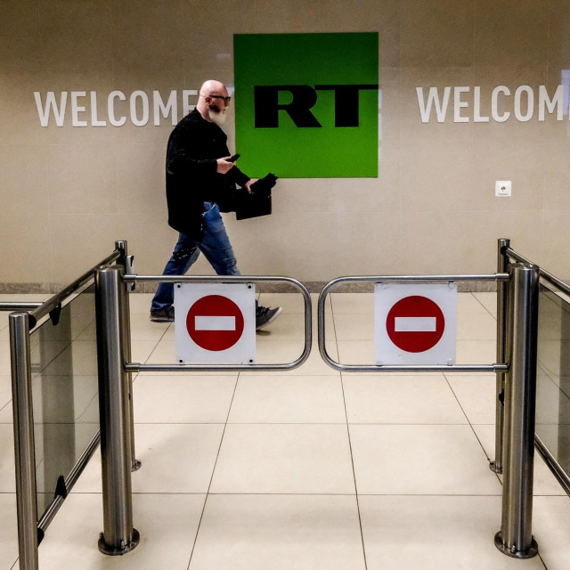 ulaz u urede Russia Todaya u Moskvi
