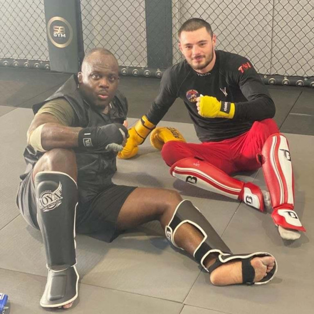 Melvin Manhoef i Čedo Pantić