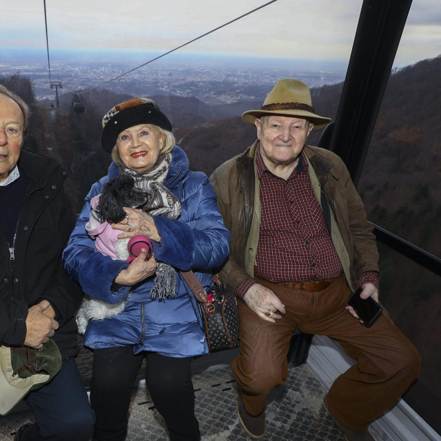 Miro Ungar, Mirjana Bohanec i Drago Diklić
