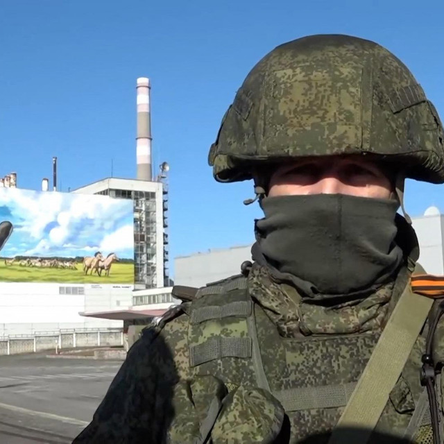 Ruski vojnik u Černobilu
