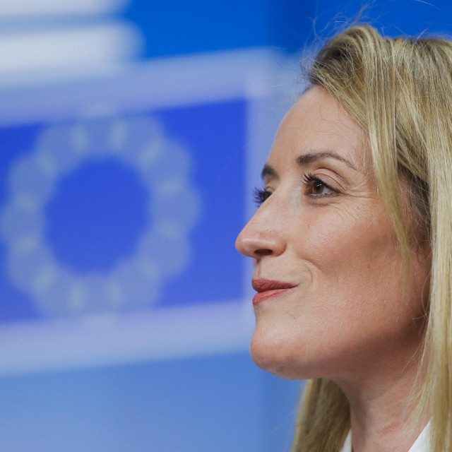 Predsjednica Europskog parlamenta Roberta Metsola
