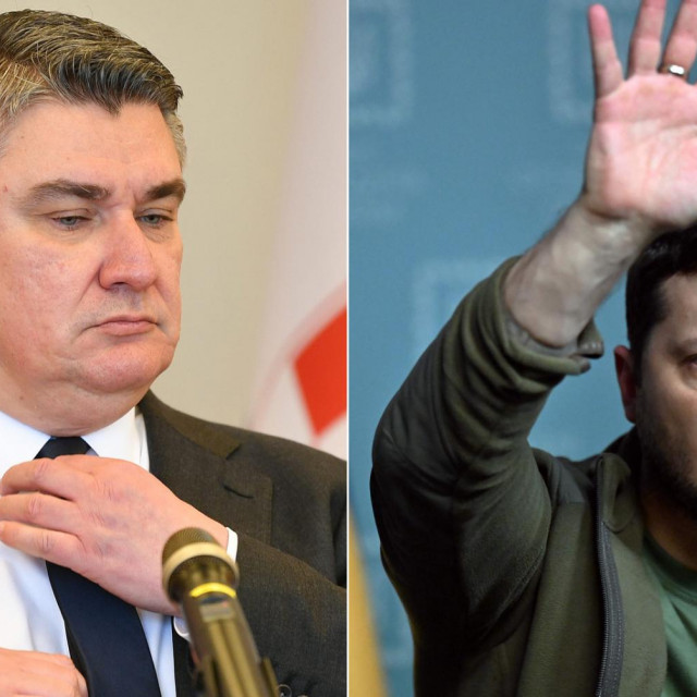 Zoran Milanović i Volodimir Zelenski
