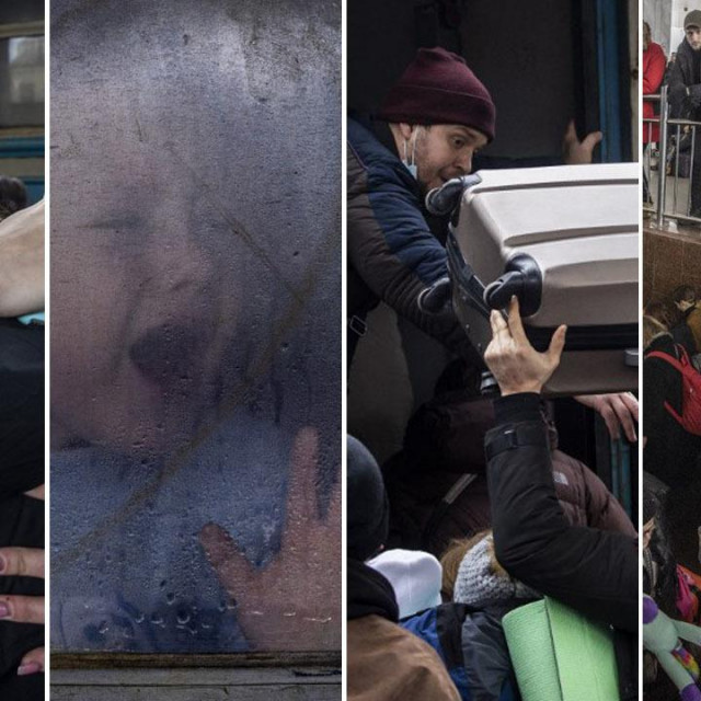 Prizori s kijevskog željezničkog kolodvora
