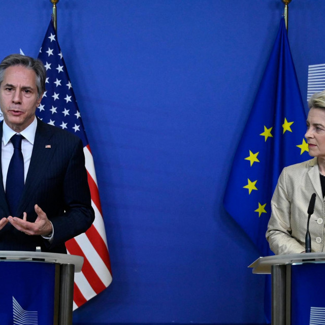 Antony Blinken i Ursula von der Leyen 
