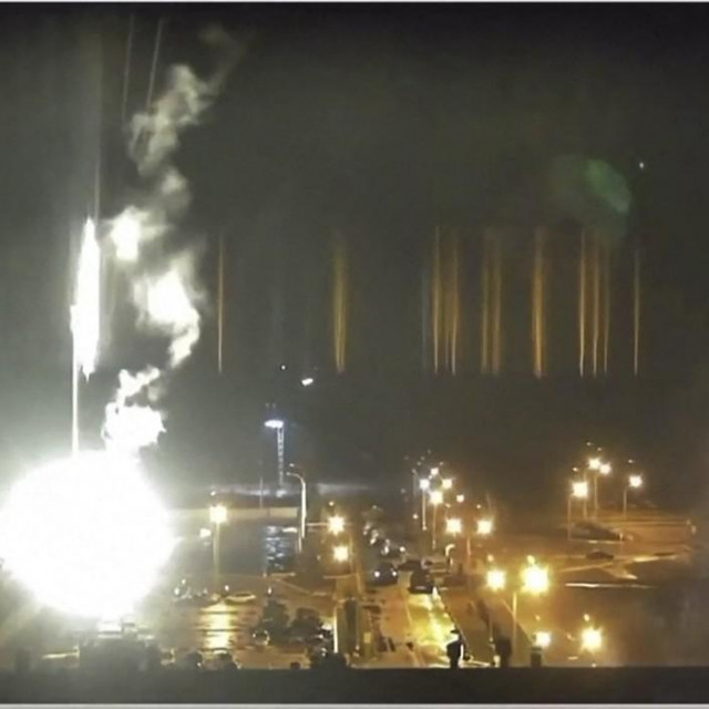 Ruski napad na ukrajinsku nuklearnu elektranu u Zaporižju
