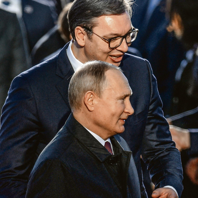Aleksandar Vučić i Vladimir Putin
