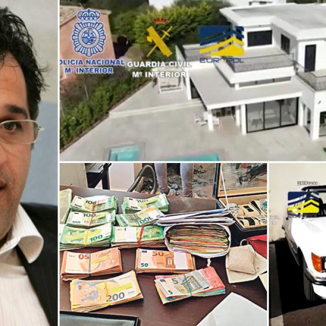 Bashkim Osmani, vila na Mallorci, zaplijenjeni automobili i novac
