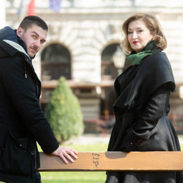 Ugo Korani i Mirjana Dugandzija
 
