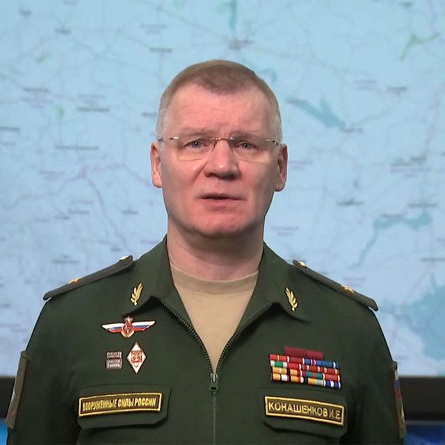 Igor Konašenkov svaki dan jasnim, jednoličnim glasom objašnjava ”rusku stranu rata”
