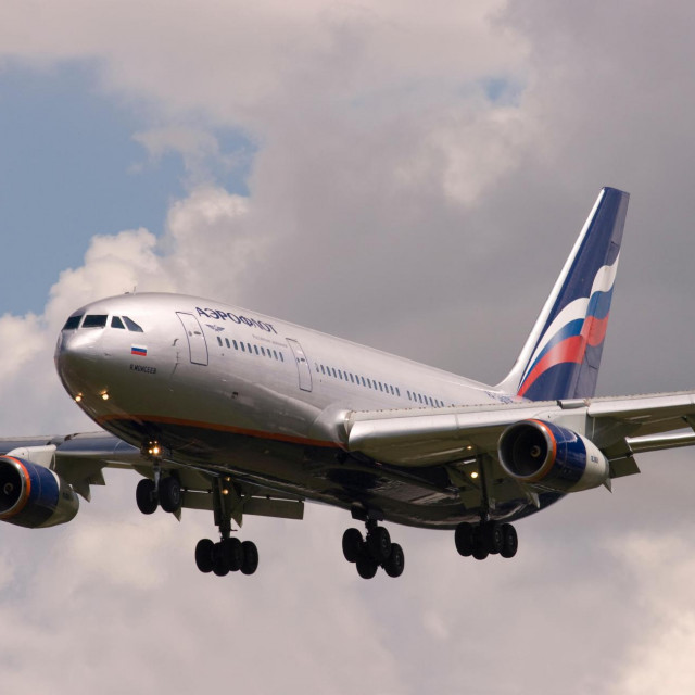 Iljušin Il-96 ruske aviokompanije Aeroflot, arhivska fotografija
