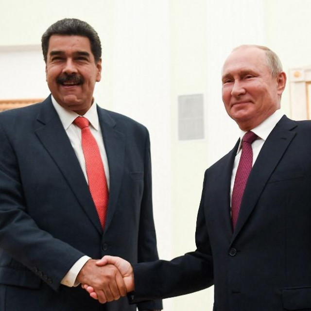 Nicolas Maduro i Vladimir Putin
