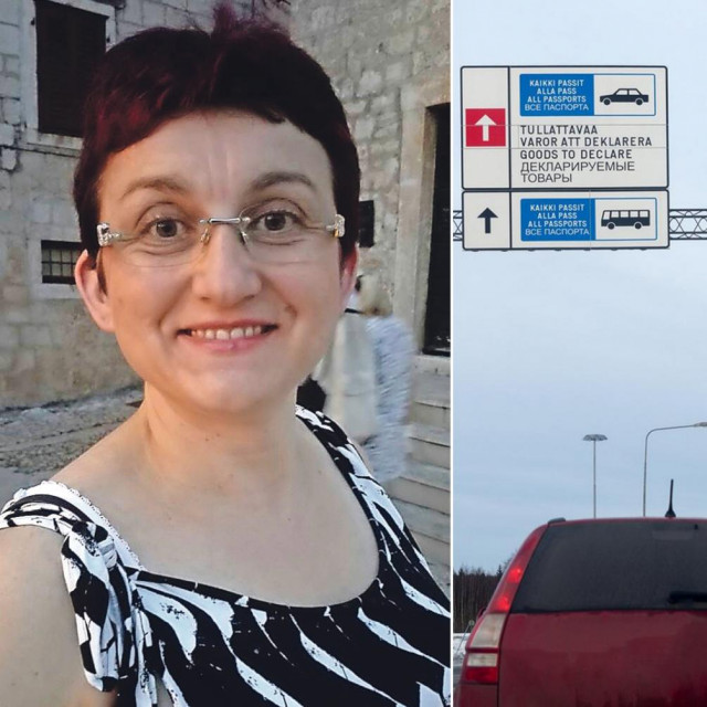 Davorka Komsi i prizori s rusko-finske granice
