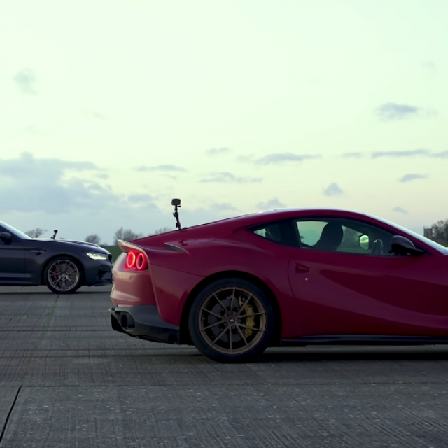 BMW M5 CS i Ferrari 812 Superfast
