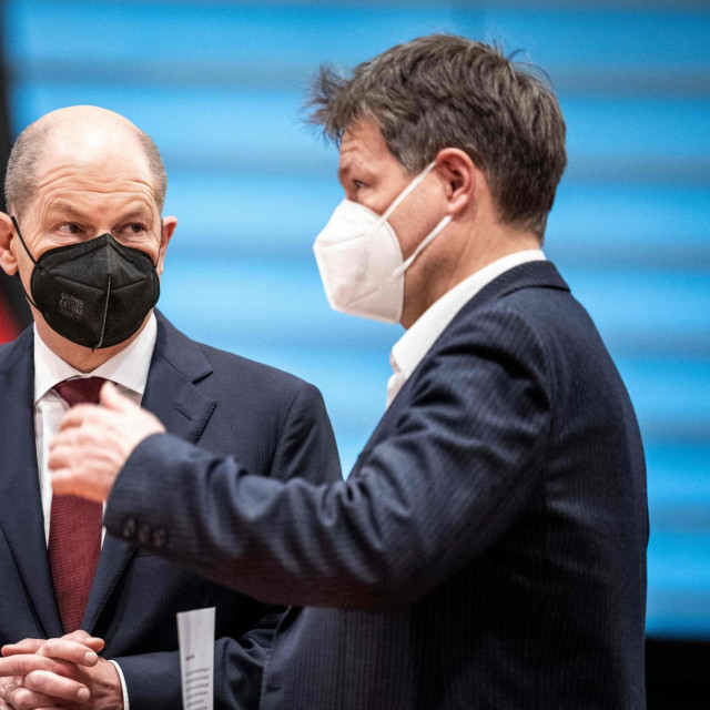 Olaf Scholz i Robert Habeck
