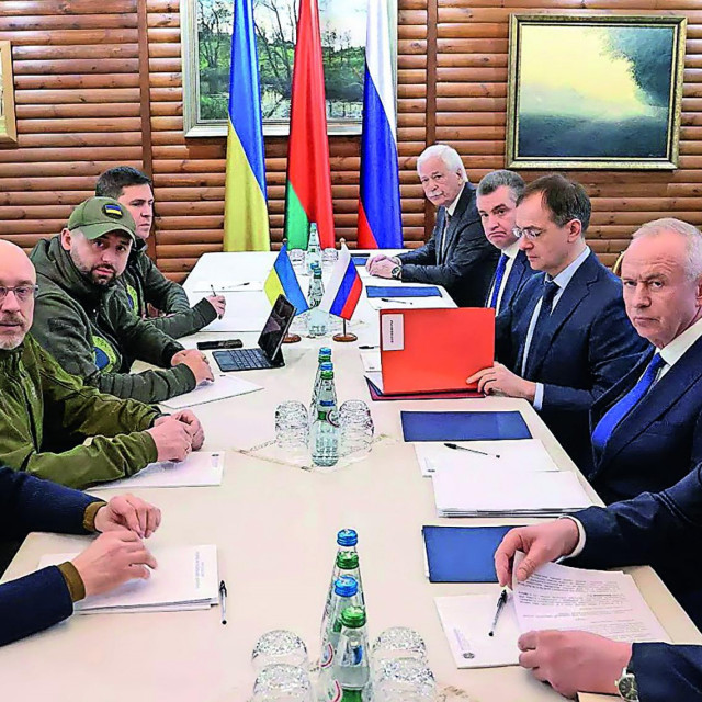 Pregovori Rusa i Ukrajinaca u Bjelorusiji
