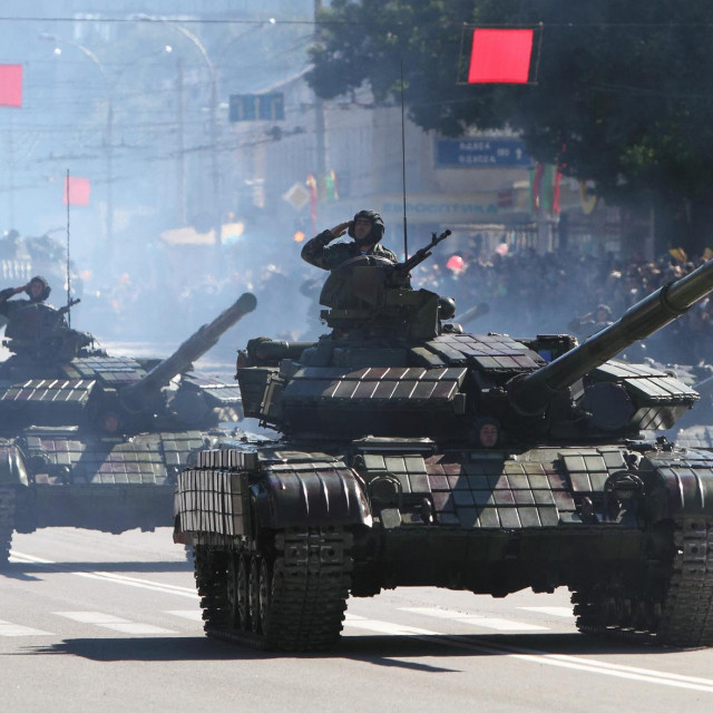 Vojna parada Oružanih snaga Pridnjestrovlja u Tiraspolu (arhivska fotografija)
