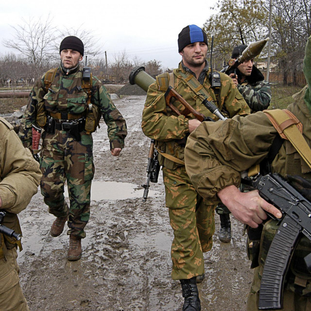 Čečenski borci/Arhivska fotografija
