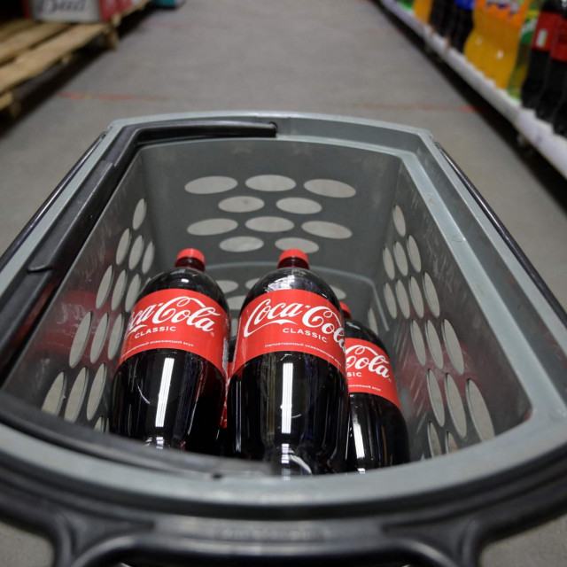 Posljednje boce Coca-Cole u ruskim marketima
