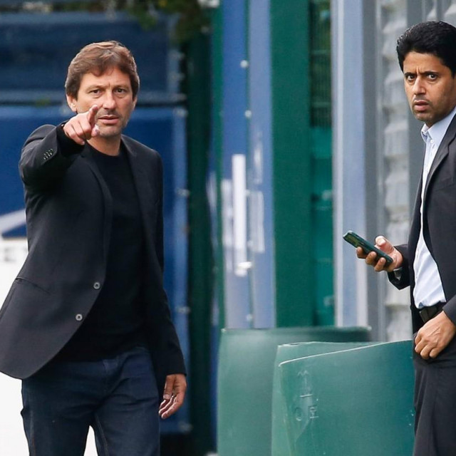 Leonardo i Nasser Al-Khelaifi 
