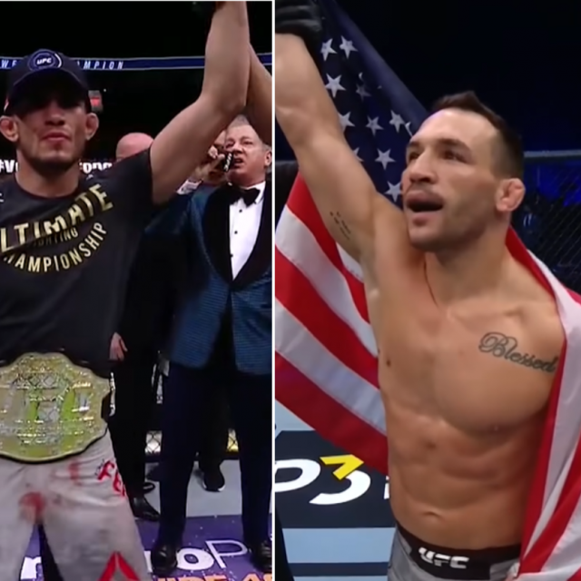 Tony Ferguson i Michael Chandler

