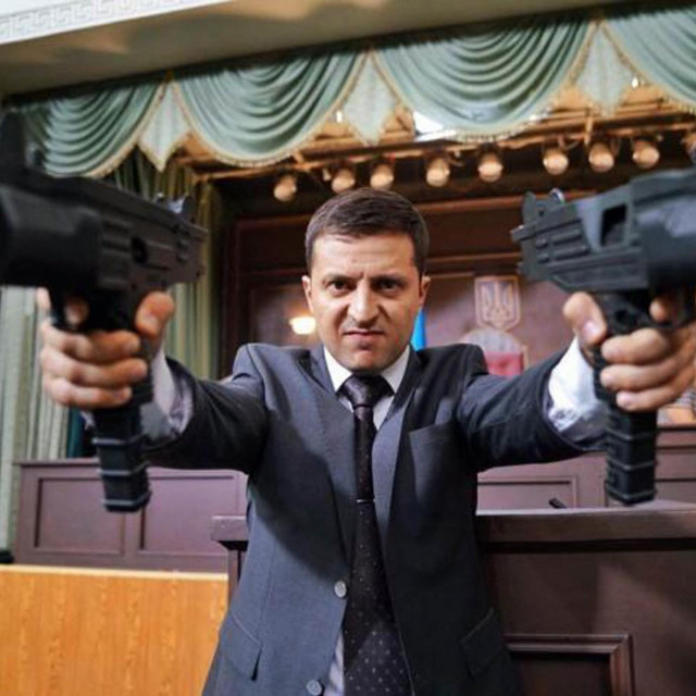 Volodimir Zelenski u TV seriji 'Sluga naroda'
