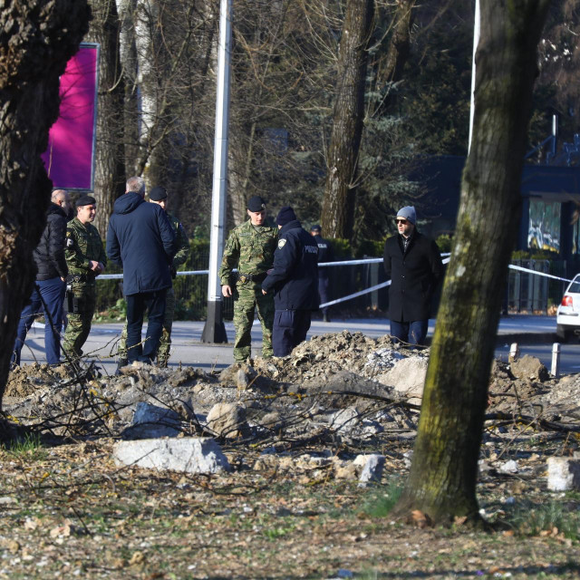Policijski očevid na Jarunskoj cesti