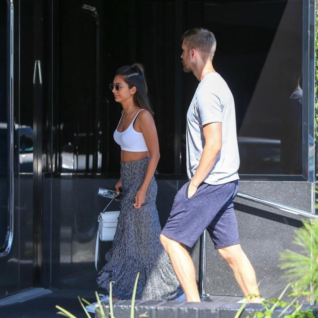 Calvin Harris i Aarika Wolf
