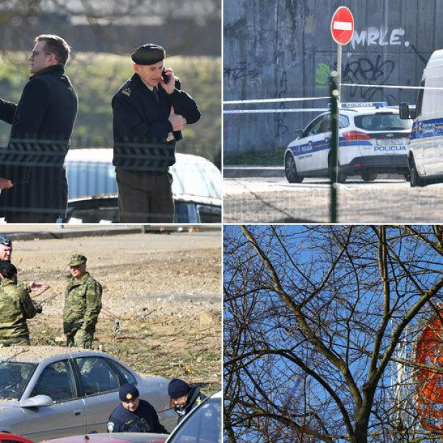 Očevid na Jarunskoj cesti zbog pada letjelice
