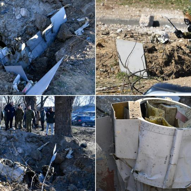 Mjesto na kojem je pala letjelica
