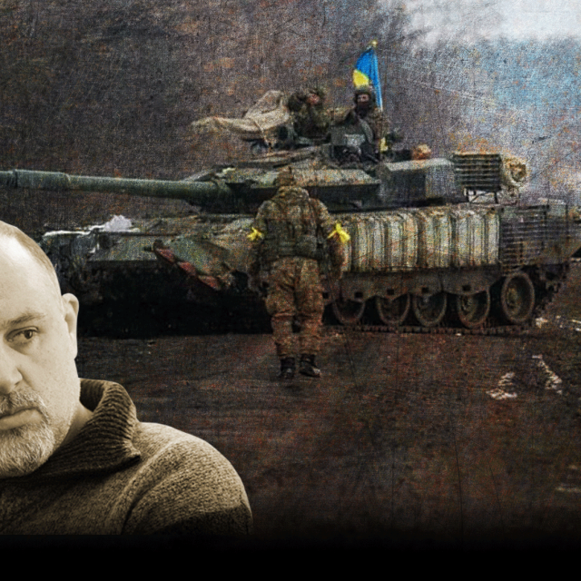 Prizor iz Kijeva, vojni analitičar Igor Tabak

