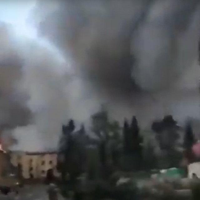 Napad na bazu Javoriv iz vizure stanovnika Lavova
