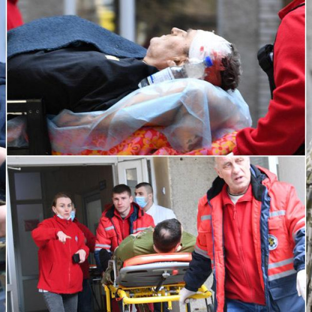 Ranjenim vojnicima je pomoć pružena u Novojavorivsku
