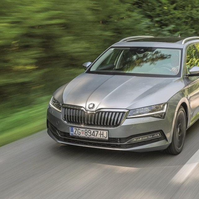 Škoda Superb Combi, ilustracija
