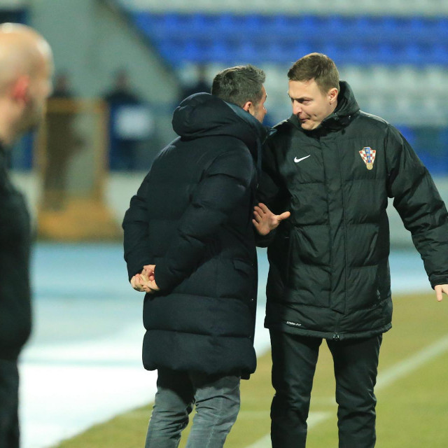 Bjelica u razgovoru ugodnim s četvrtim sucem...
