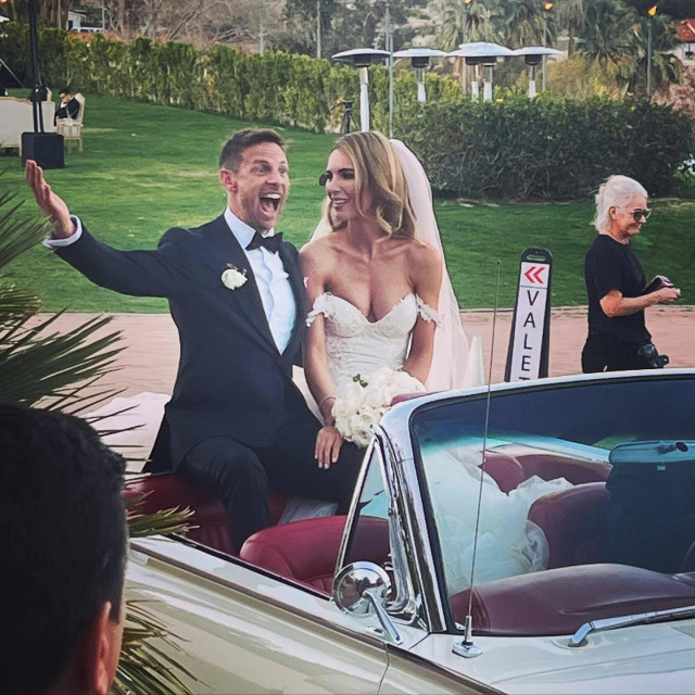 Jenson Button i Brittny Ward
