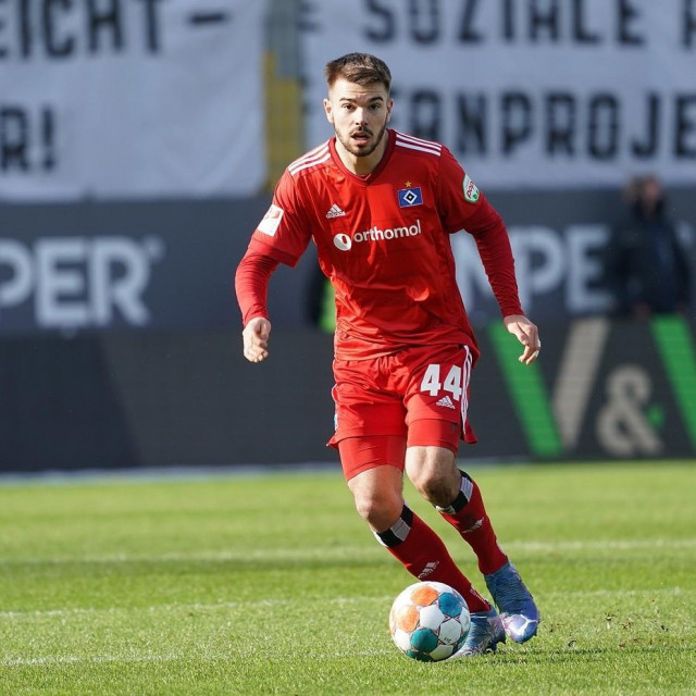 Mario Vušković je standardan u prvoj momčadi HSV-a
