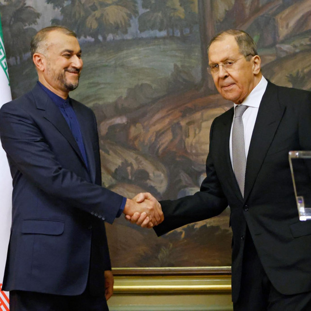 Hossein Amir-Abdollahian i Sergej Lavrov 
