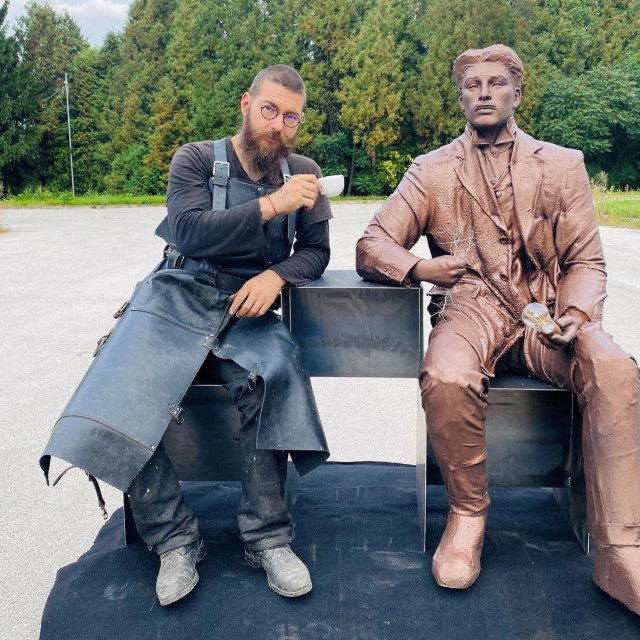 Tesla i Nikola Vudrag
