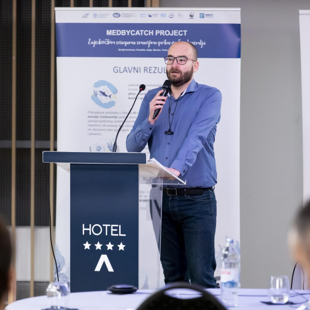 Mosor Prvan, voditelj morskog programa u WWF Adriji.
