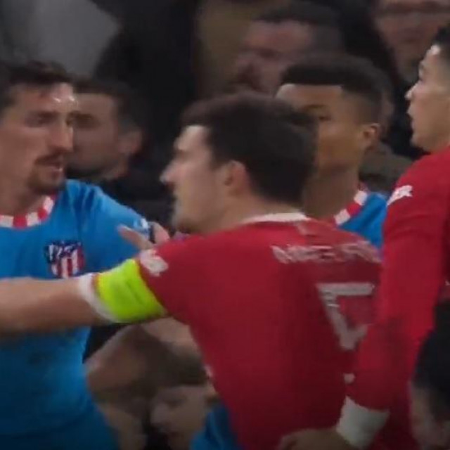 Maguire i Ronaldo

