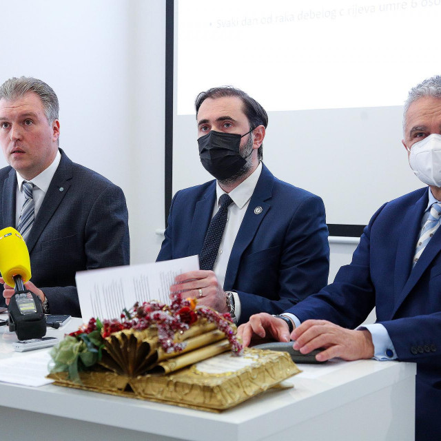 Ivica Grgurević, Krešimir Luetić i Željko Krznarić
