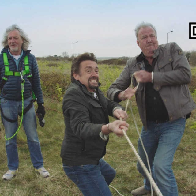 Richard Hammond, Jeremy Clarkson i James May
