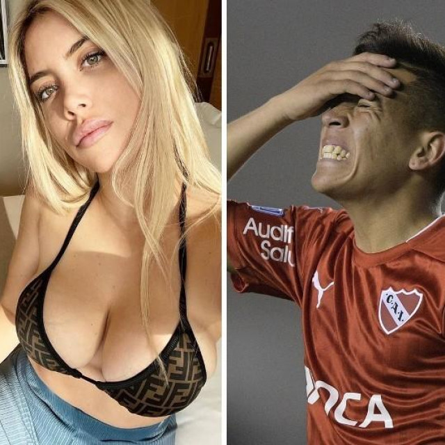 Mauro Icardi, Wanda Icardi i Esequiel Barco
