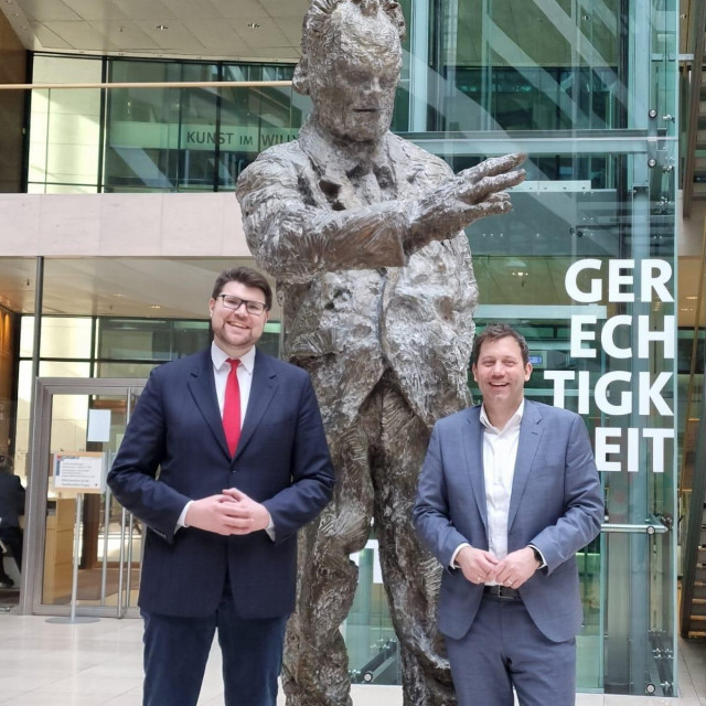 Peđa Grbin i Lars Klingbeil
