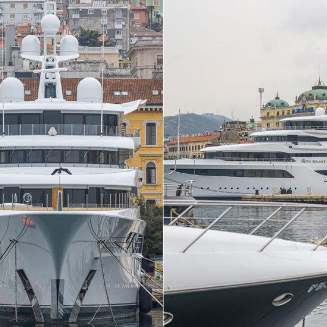 Jahta 'Royal Romance' u Rijeci
