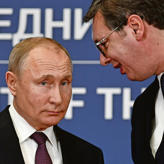 Vladimir Putin i Aleksandar Vučić
