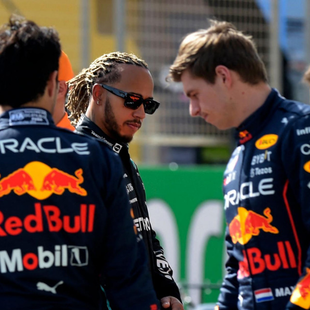 Lewis Hamilton i Max Verstappen